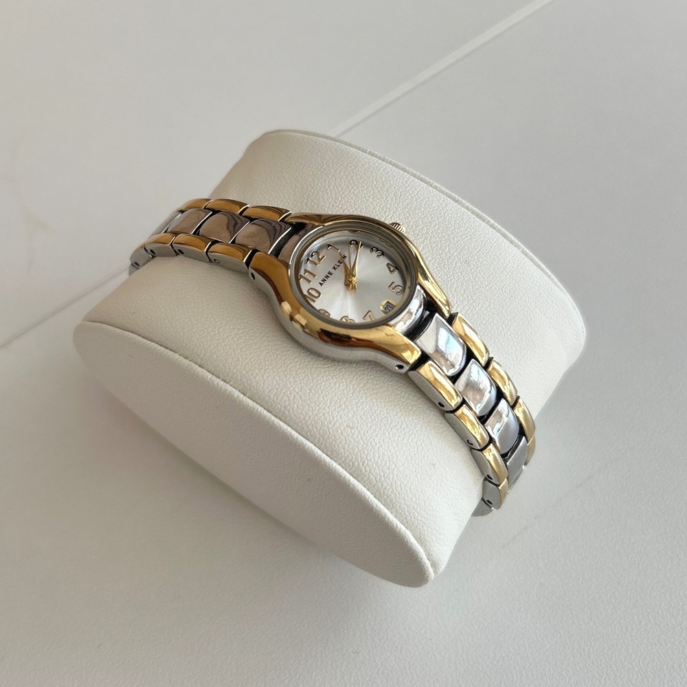 ANNE KLEIN TWO TONE DRESS WOMENS WATCH